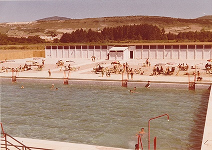 piscina olimpica comienzos
